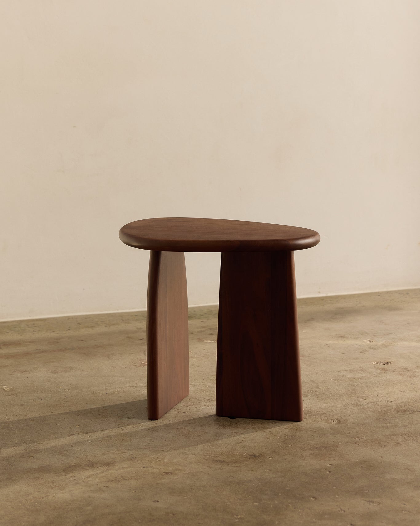 Beau Walnut Side Table