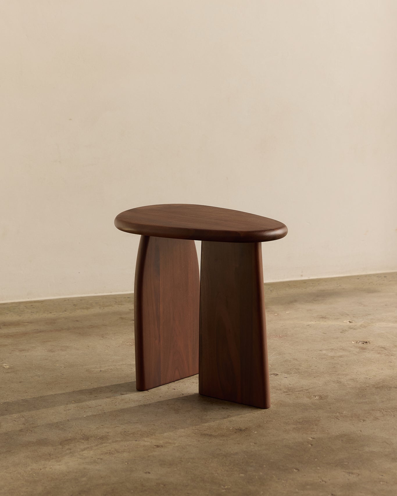 Beau Walnut Side Table