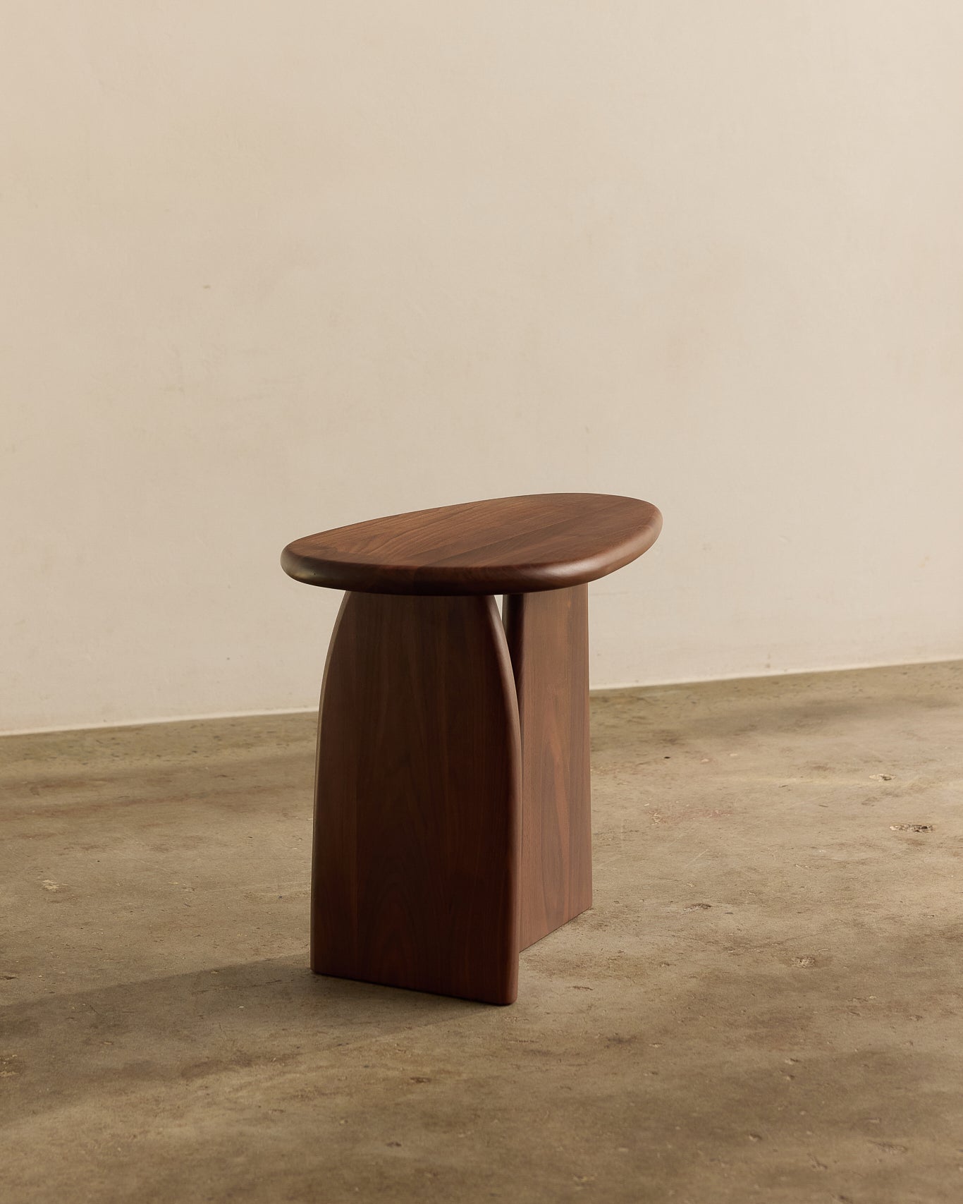 Beau Walnut Side Table