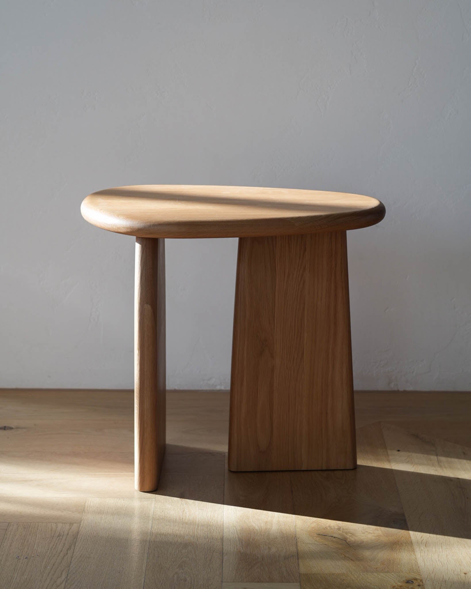 Beau Oak Side Table - Fleur Studios