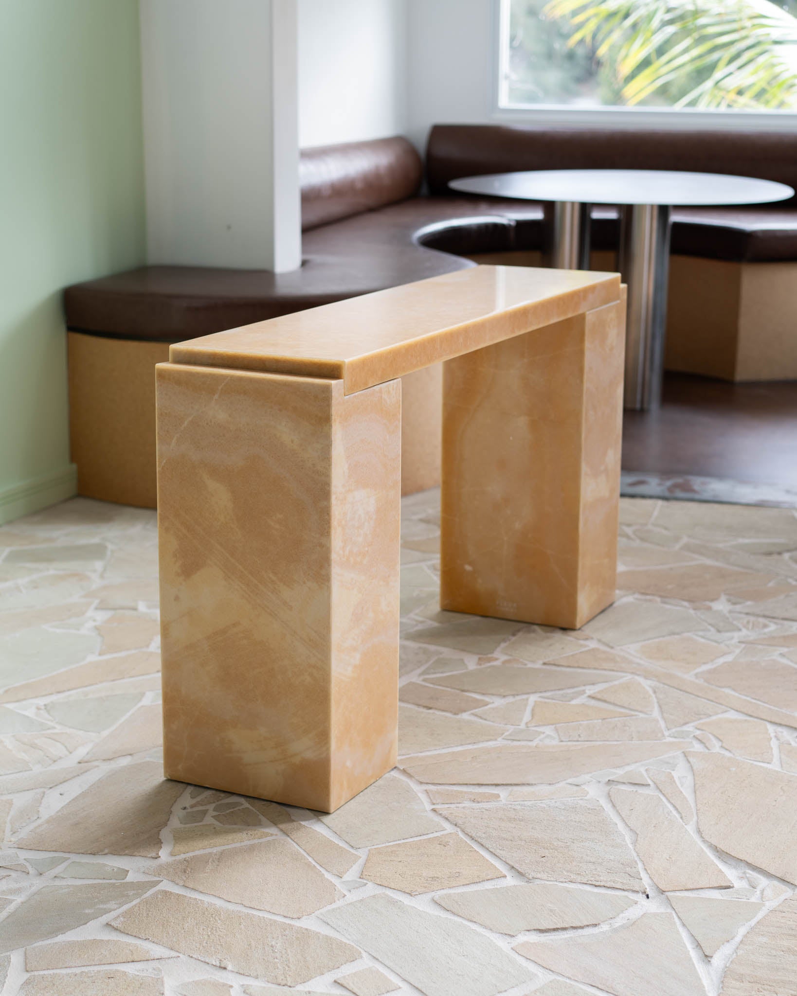 Abstract Console Caramel Onyx - Fleur Studios