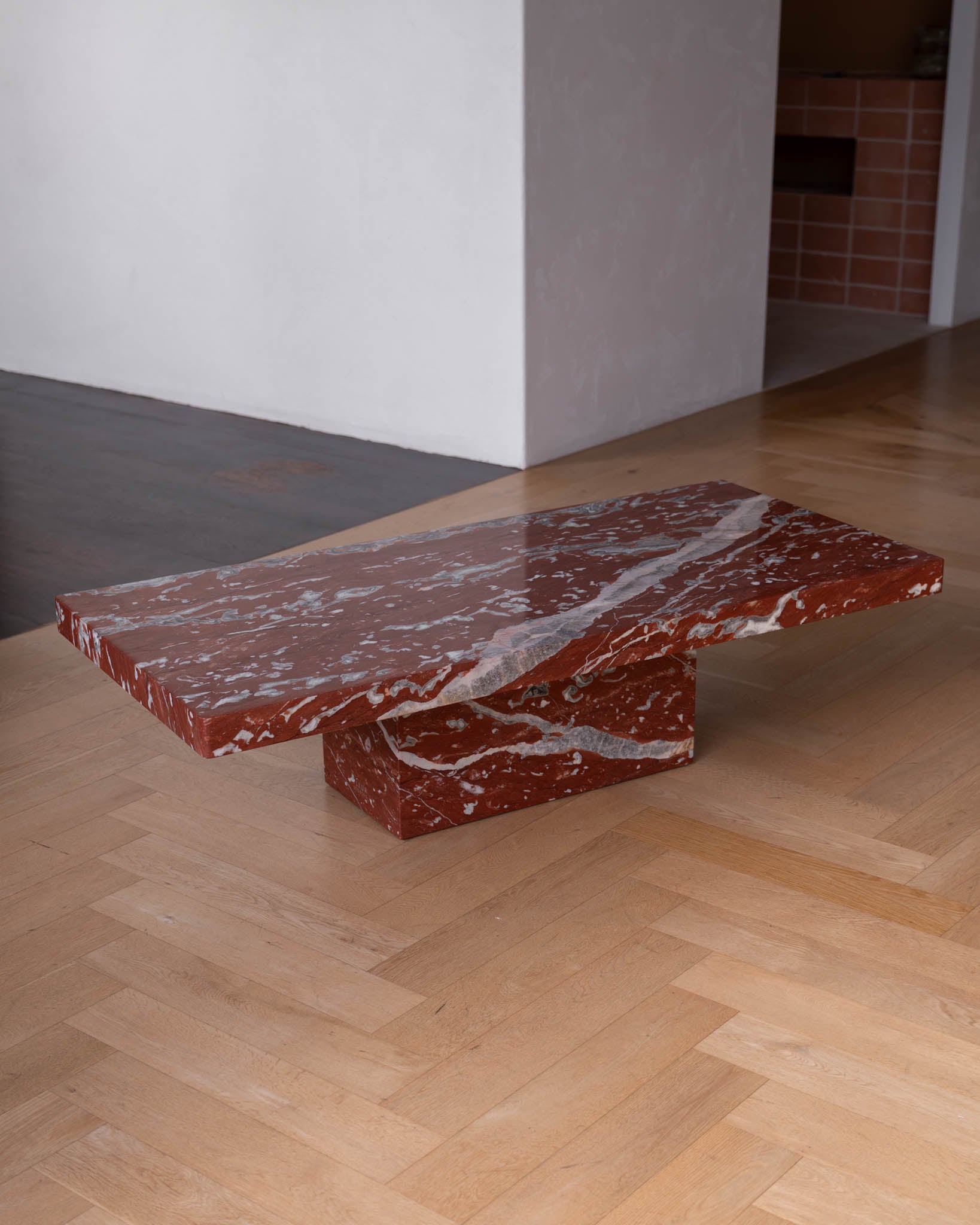 Gino Coffee Table Rosso Francia