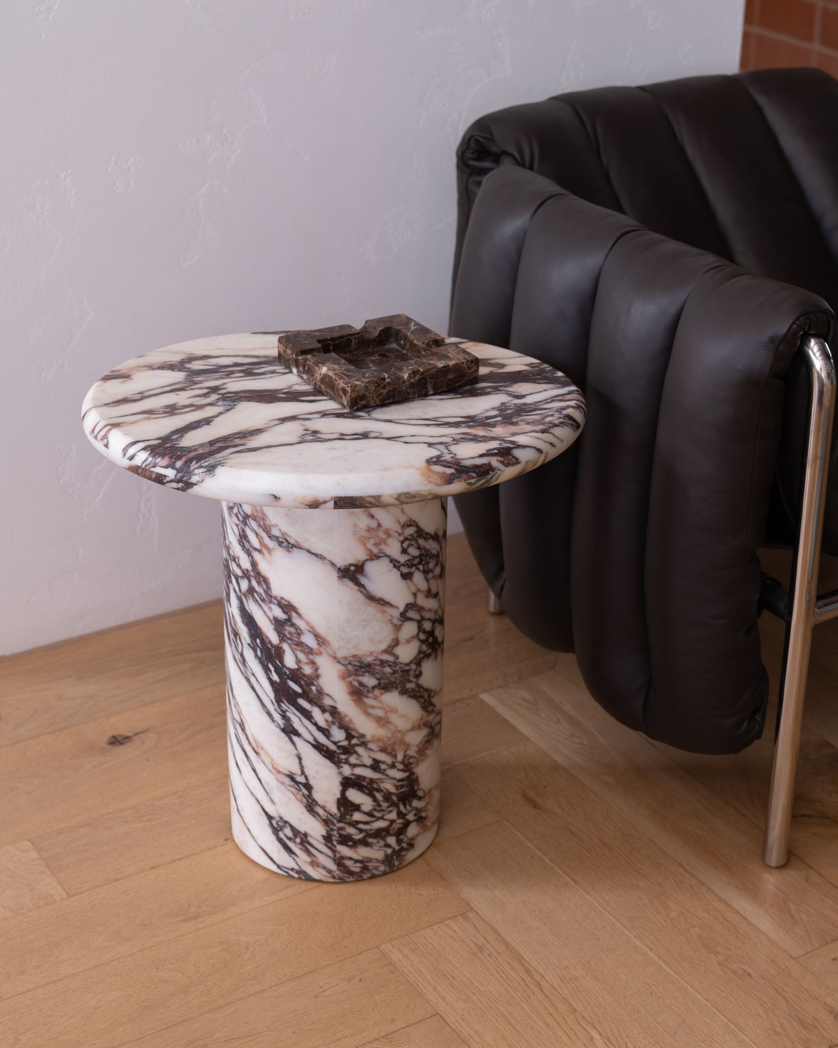 Wabi Side Table Calacatta Viola