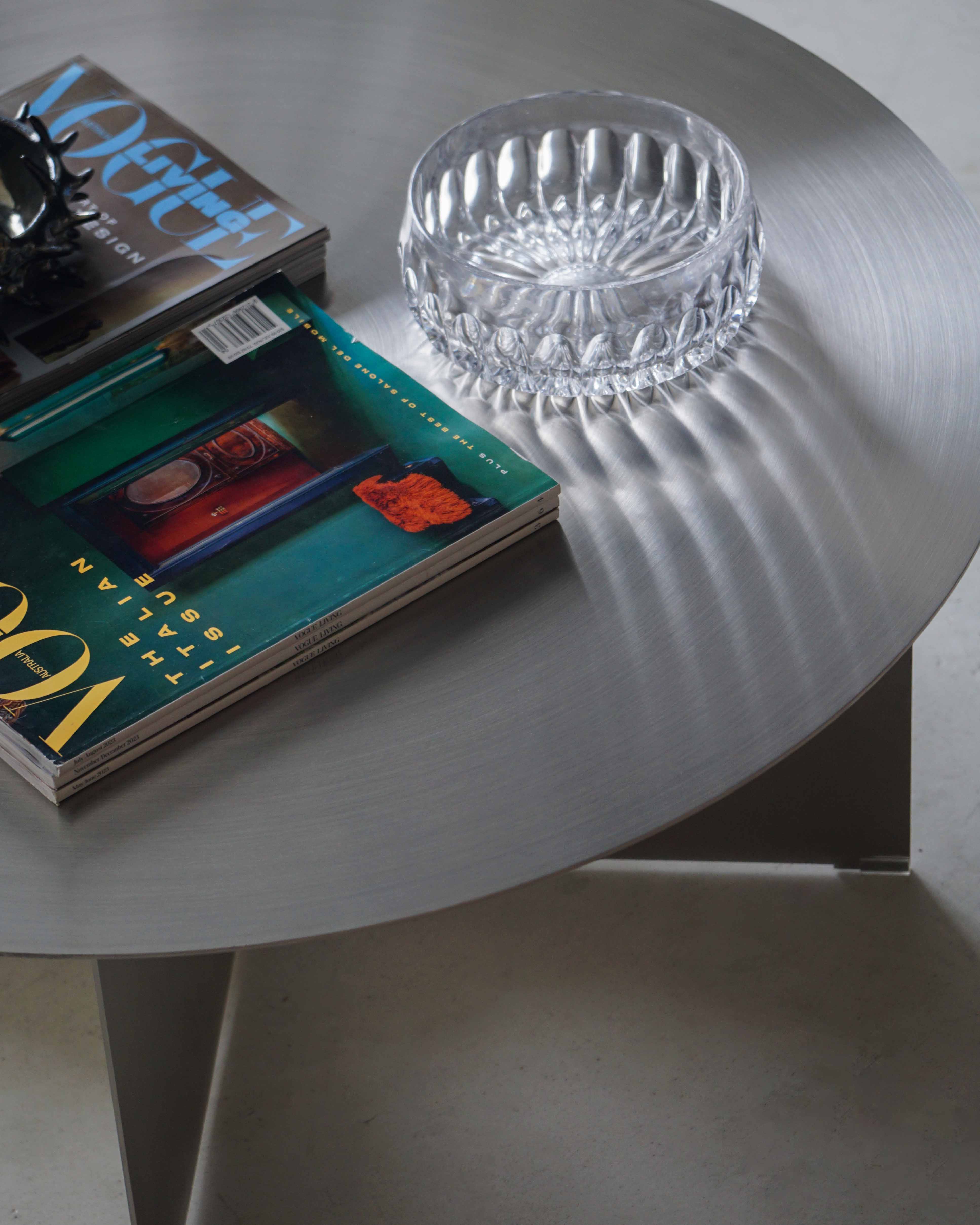 Palermo Stainless Steel Coffee Table